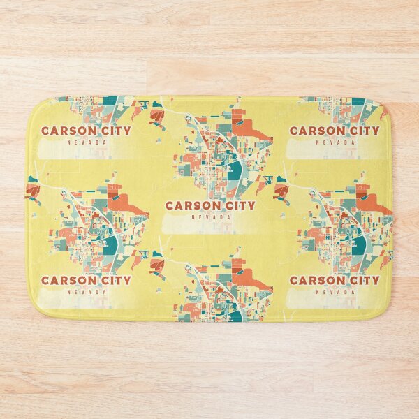 Item preview, Carson City Nevada US map designed and sold by chrlalexandru.