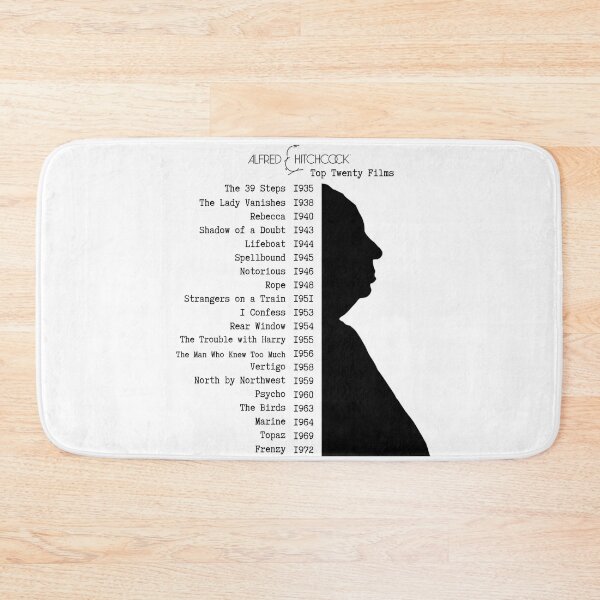 Item preview, Alfred Hitchcock Top Twenty Films, Best 20 Films designed and sold by LaziniArts.