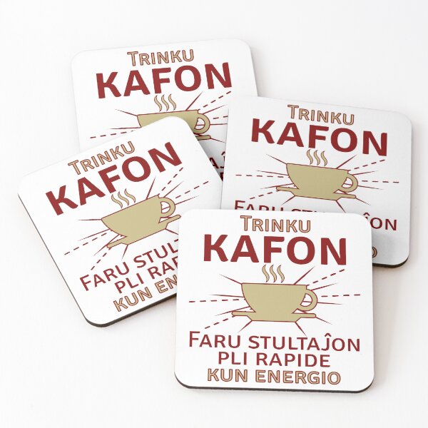 Item preview, Trinku kafon. Faru stultaĵon pli rapide kun energio designed and sold by Zebastjan Johanzen.