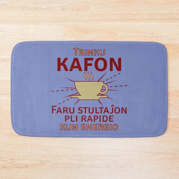 Item preview, Trinku kafon. Faru stultaĵon pli rapide kun energio designed and sold by Zebastjan Johanzen.