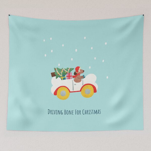 Item preview, Driving Bone for Christmas designed and sold by RebeccaFlaherty.