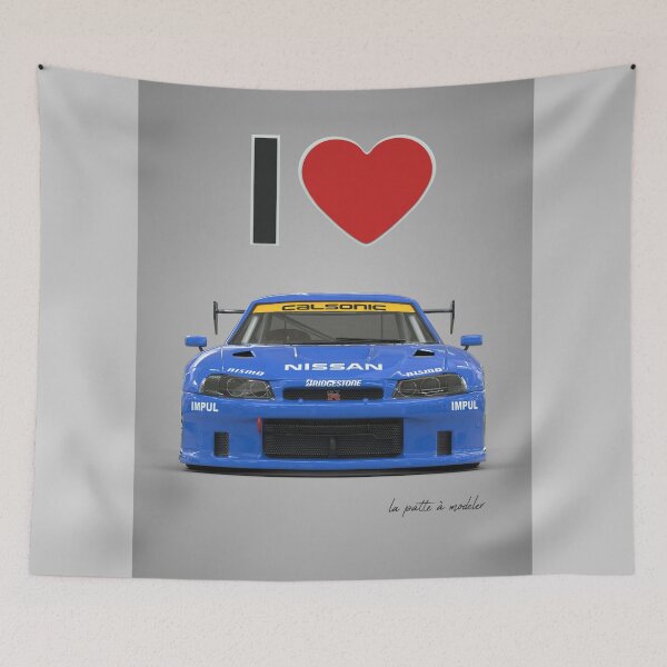 Item preview, I Love Skyline GTR designed and sold by LaPatteAModeler.