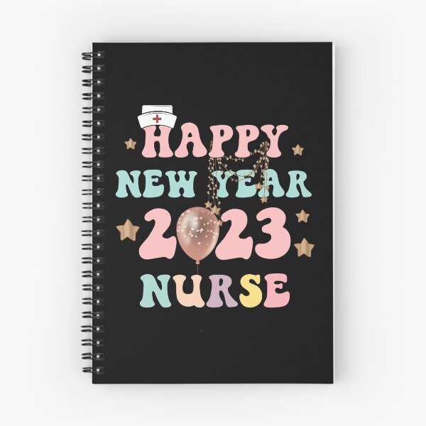 Item preview, Happy New Year 2023 Nurse Glitter Pink Balloons designed and sold by Karry-Pat.