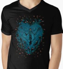 Kingdom Hearts - Feel the Darkness Men's V-Neck T-Shirt