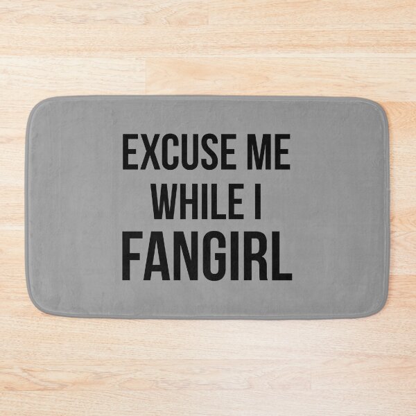 Item preview, Excuse Me While I Fangirl Fitted Scoop designed and sold by GloryEssentials.