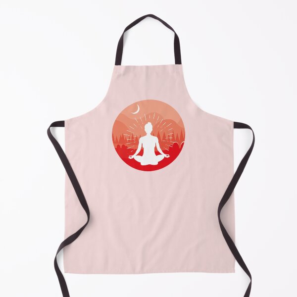 Item preview, Okay But Yoga First | Yoga Lotus Pose | Red designed and sold by Pisutachio.