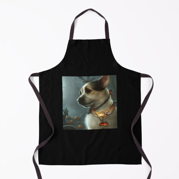 Item preview, AI Generated Art, Halloween/Fall Puppy designed and sold by RabbitHoleMI.