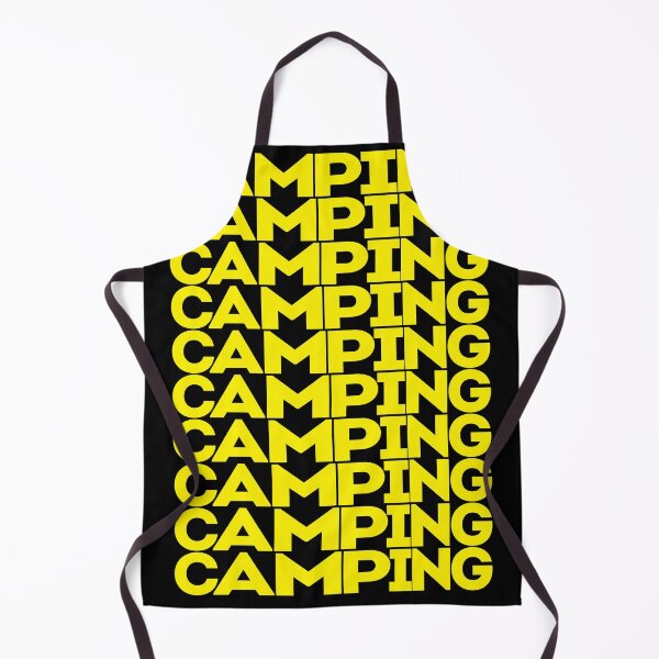 Item preview, Camping in repeated text designed and sold by hockeng.
