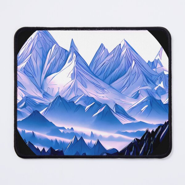 Item preview, Winter mountains in a circle designed and sold by HarriPaloma.