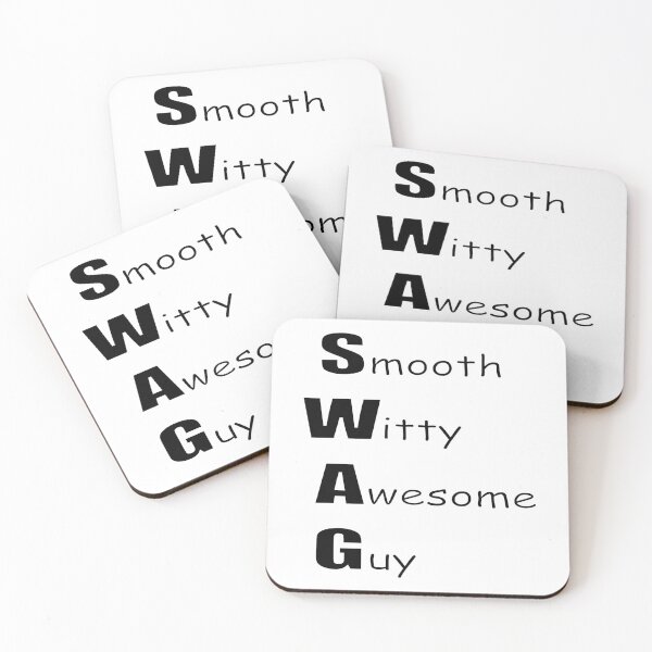 Item preview, Smooth Witty Awesome Guy    designed and sold by GloryEssentials.