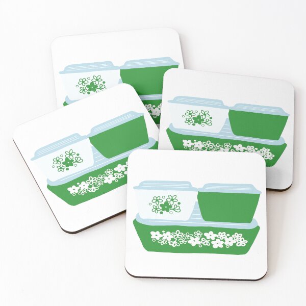 Item preview, Vintage Pyrex Crazy Daisy Refrigerator Set designed and sold by Mblairphoto.