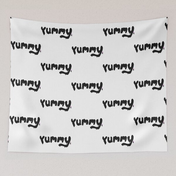 Item preview, Yummy Song Lyrics Art Premium   designed and sold by GloryEssentials.