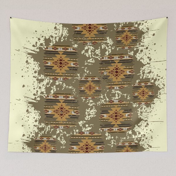 Item preview, Southwest Aztec Design - Western Pattern designed and sold by handsoftime2020.