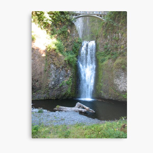 Waterfall Serenity Metal Print