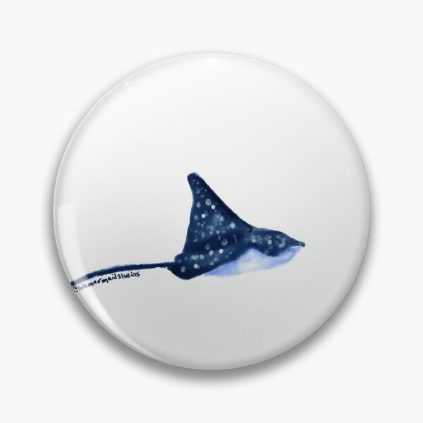 Item preview, Watercolour Spotted Eagle Ray designed and sold by Biomermaid Studios.