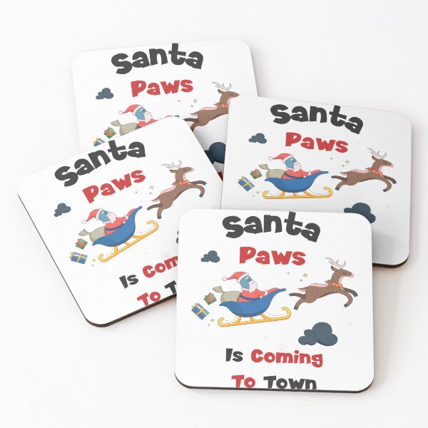 Item preview, Meme Happy Santa Paws Is Coming To Town Xmas designed and sold by BufFord71.