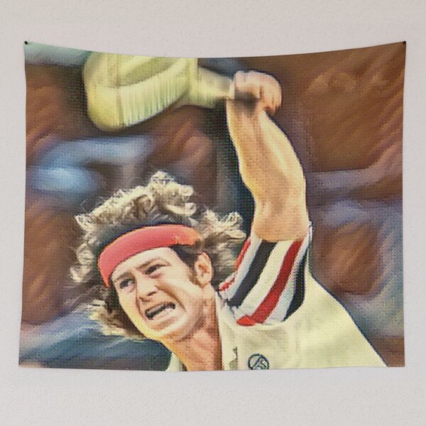 Item preview, McEnroe: McBrat: Tennis Legend designed and sold by OutofFocusShop.