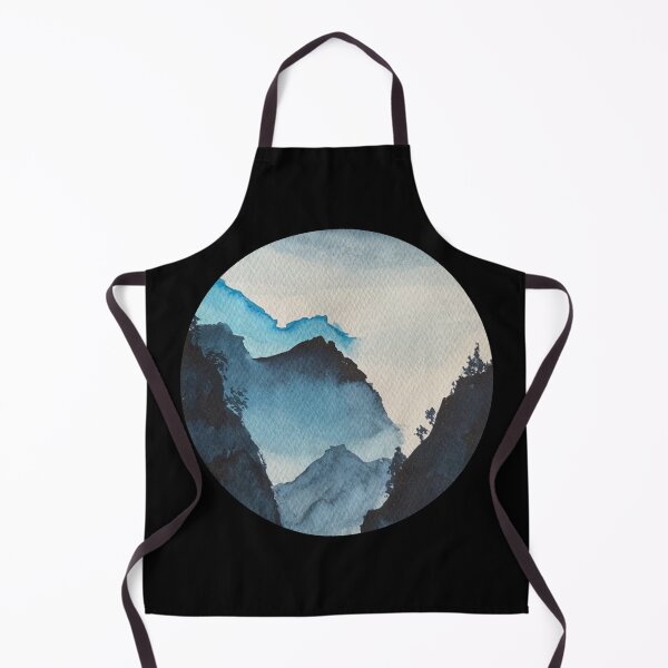 Item preview, watercolor landscape designed and sold by piesdesignart.