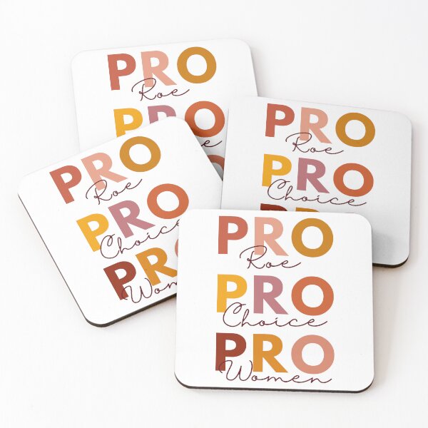 Item preview, PRO ROE PRO CHOICE PRO WOMEN | PRO WOMEN'S RIGHTS DESIGN MIXED TYPOGRAPHY designed and sold by Festive Feminist.