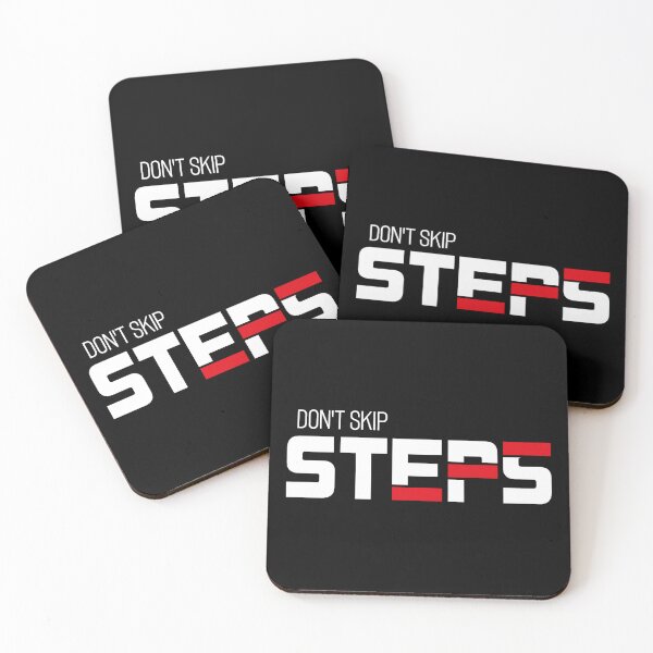 Item preview, Don't skip steps for daily motivated mindset. designed and sold by TheLuckyShirts.
