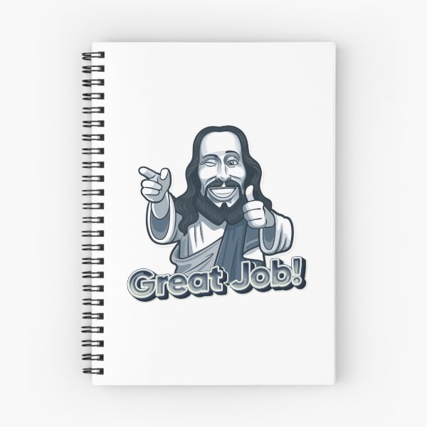 Item preview, Jesus GREAT JOB! Meme Sticker designed and sold by SkippyDesign.