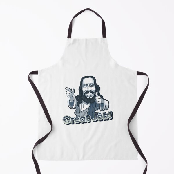 Item preview, Jesus GREAT JOB! Meme Sticker designed and sold by SkippyDesign.