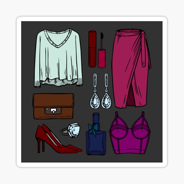 Fashion 320 (Style:8) Sticker