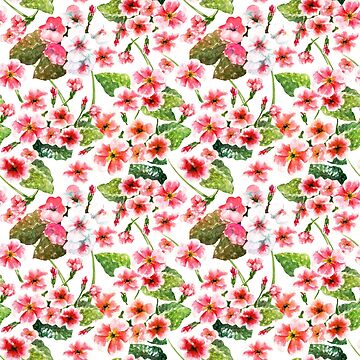 Artwork thumbnail, flower pattern by Pattern King