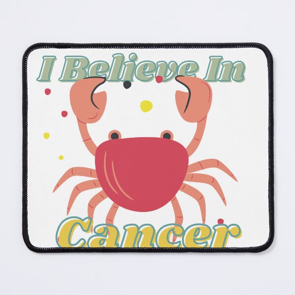 Item preview, Cute I Believe in Cancer Horoscope Sticker designed and sold by TheCreativeFab.