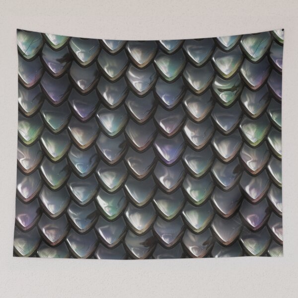 Item preview, DRAGON SCALE TILES designed and sold by johnnyssandart.