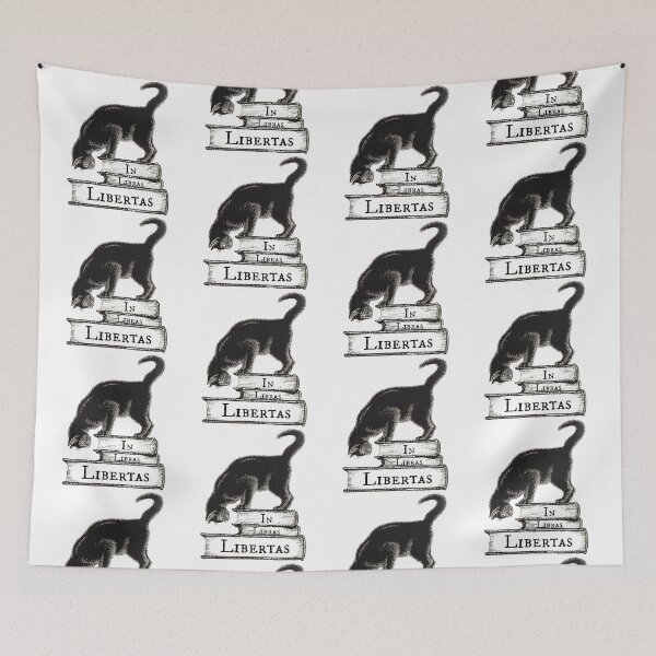 Item preview, In Libras Libertas - In Books Freedom! Latin Phrase for Booklovers designed and sold by SSustainable.