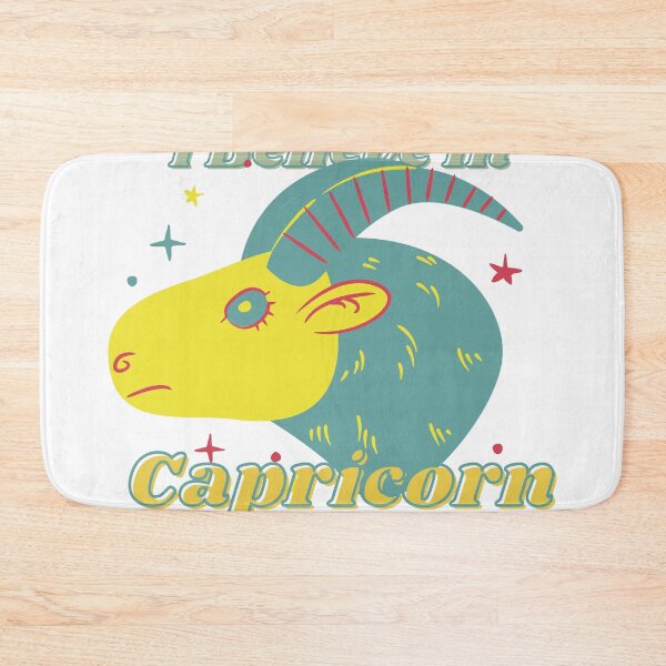 Item preview, Cute I Believe in Capricorn Horoscope Sticker  designed and sold by TheCreativeFab.