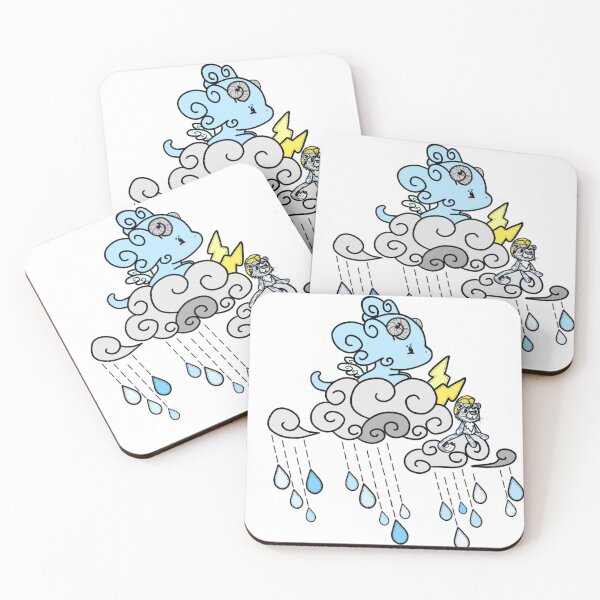 Item preview, Dandelion Daemons  - Rain & Thunder designed and sold by Sarah Reed.