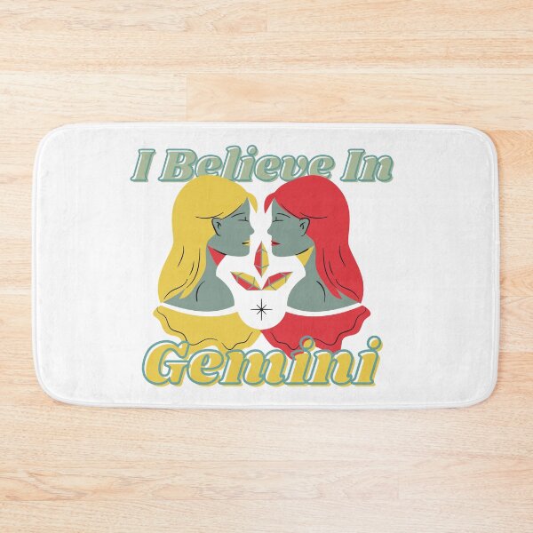 Item preview, Cute I Believe in Gemini Horoscope Sticker  designed and sold by TheCreativeFab.