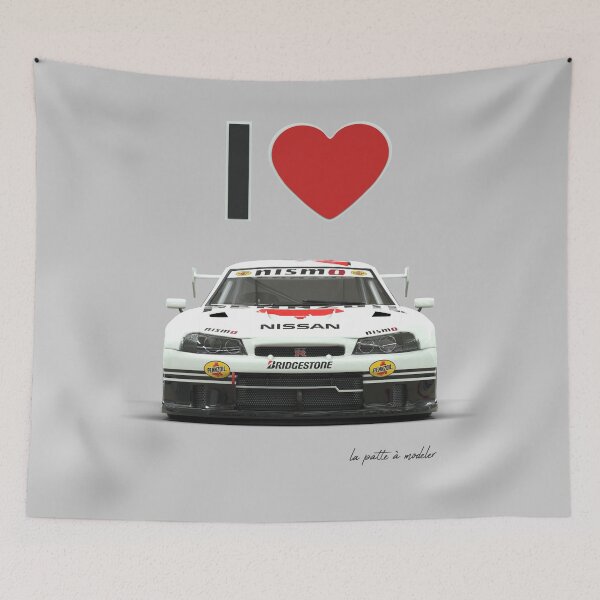 Item preview, I Love Skyline GTR designed and sold by LaPatteAModeler.