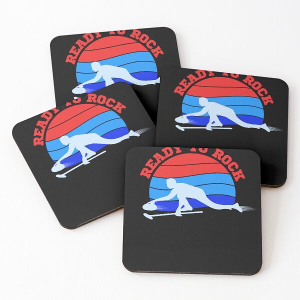 Item preview, Ready to rock curling winter sport design designed and sold by reka88.