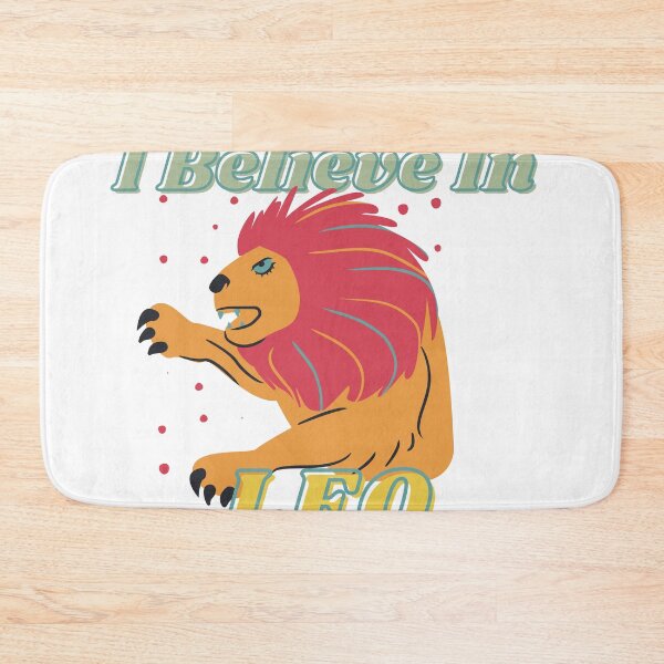 Item preview, Cute I Believe in Leo Horoscope Sticker  designed and sold by TheCreativeFab.