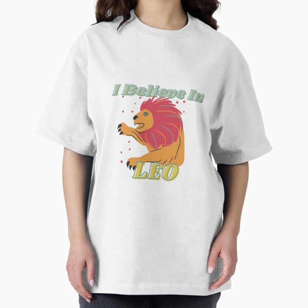 Item preview, Cute I Believe in Leo Horoscope Sticker  designed and sold by TheCreativeFab.