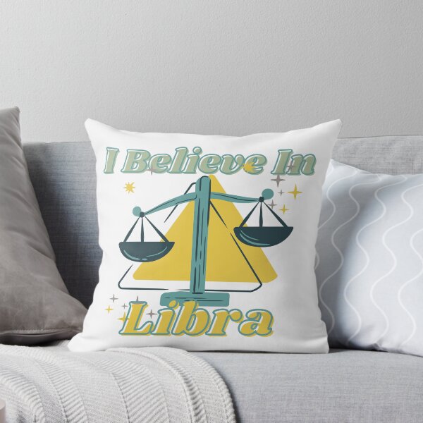 Item preview, Cute I Believe in Libra Horoscope Sticker  designed and sold by TheCreativeFab.
