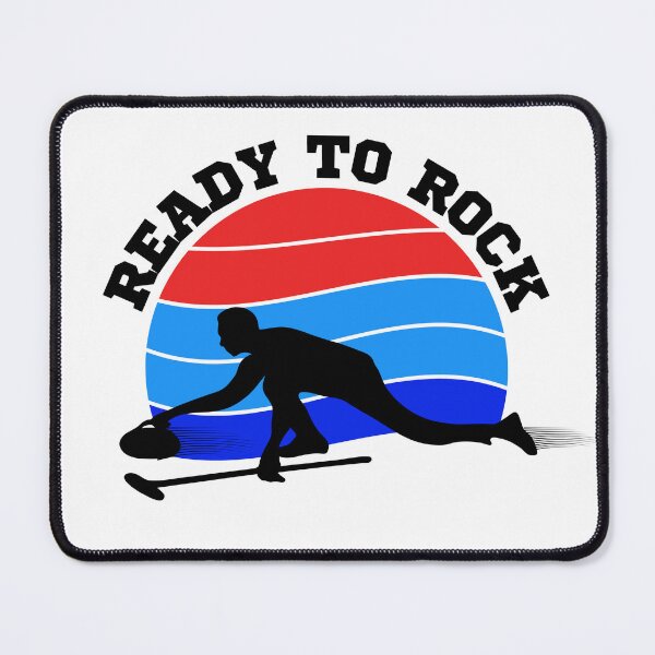 Item preview, Ready to rock curling winter sport design designed and sold by reka88.