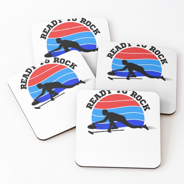 Item preview, Ready to rock curling winter sport design designed and sold by reka88.