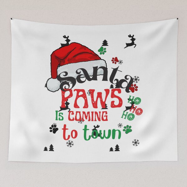 Item preview, Meme Happy Santa Paws Is Coming To Town Hat Xmas designed and sold by BufFord71.