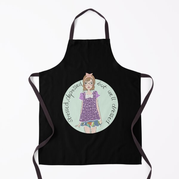 Item preview, Stressed, depressed but well dressed. designed and sold by SpiritedArtwork.