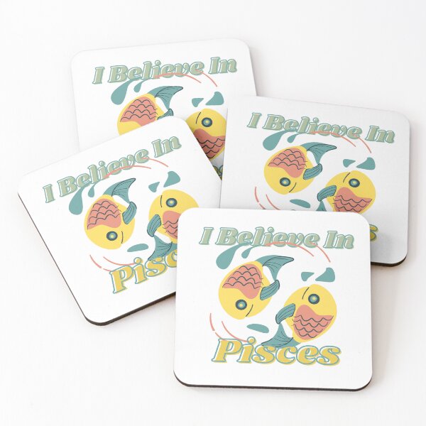 Item preview, Cute I Believe in Pisces Horoscope Sticker  designed and sold by TheCreativeFab.