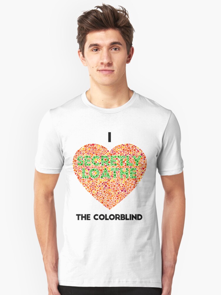 funny color blind shirts