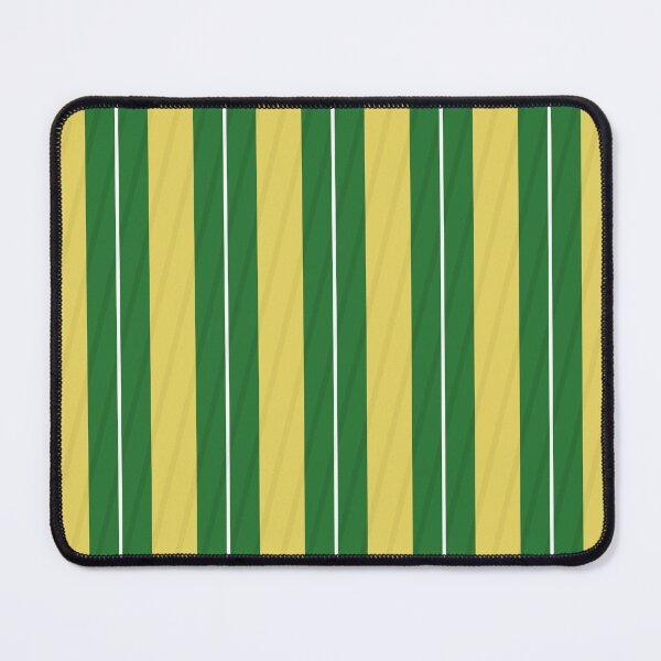 Item preview, Newcastle United Away Yellow Green White Stripes 1988 - 90 designed and sold by Sporting Colour.