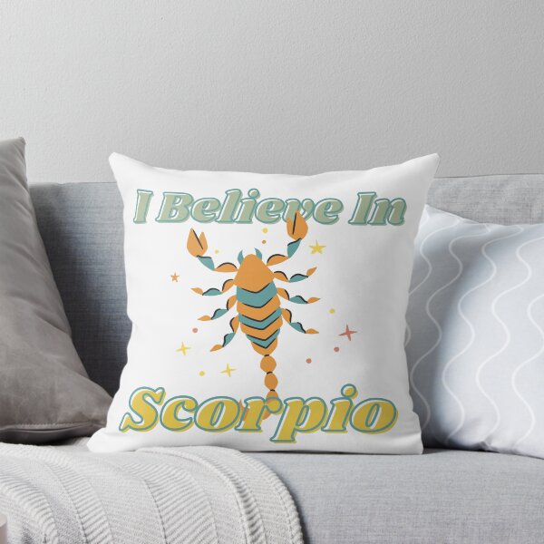 Item preview, Cute I Believe in Scorpio Horoscope Sticker  designed and sold by TheCreativeFab.