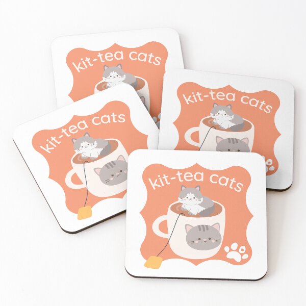 Item preview, Kit-tea Cats designed and sold by artbygraphics.