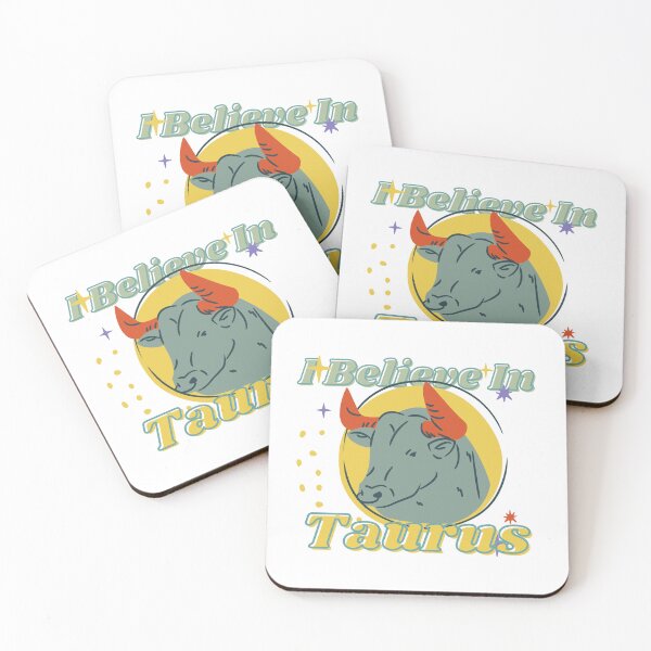Item preview, Cute I Believe in Taurus Horoscope Sticker  designed and sold by TheCreativeFab.