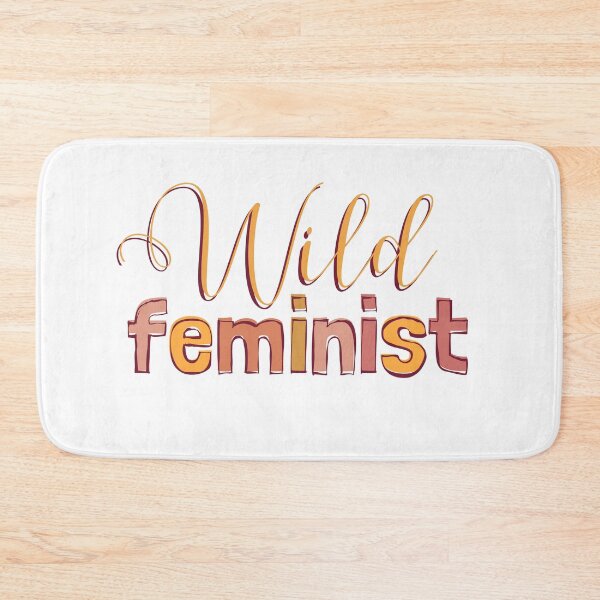 Item preview, WILD FEMINIST | WILDFEMINIST WOMEN EMPOWERMENT MIXED TYPOGRAPHY designed and sold by Festive Feminist.